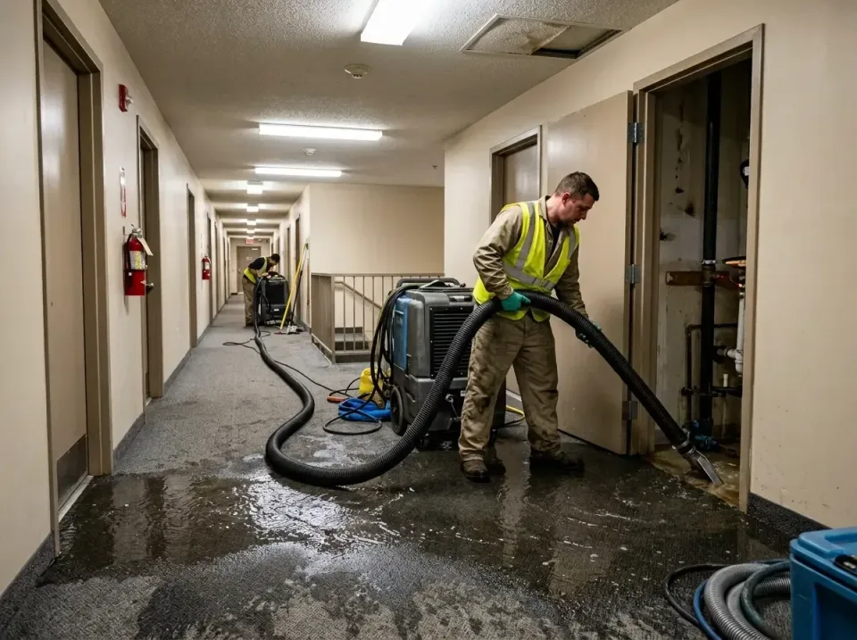 multi-unit-apartment-hallway-f-005 — frequently asked questions, Emergency Burst Pipe Water Extraction & Removal in Belmont,…